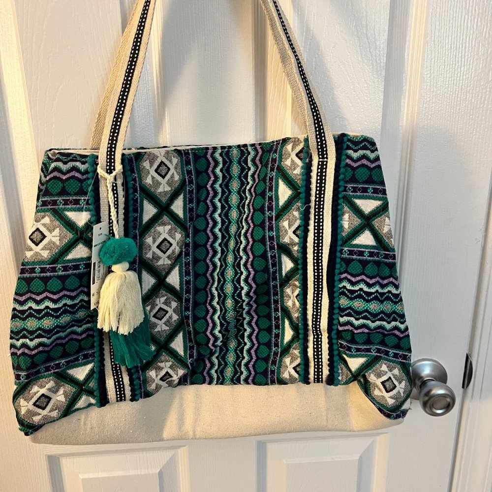 multi color cloth pocketbook